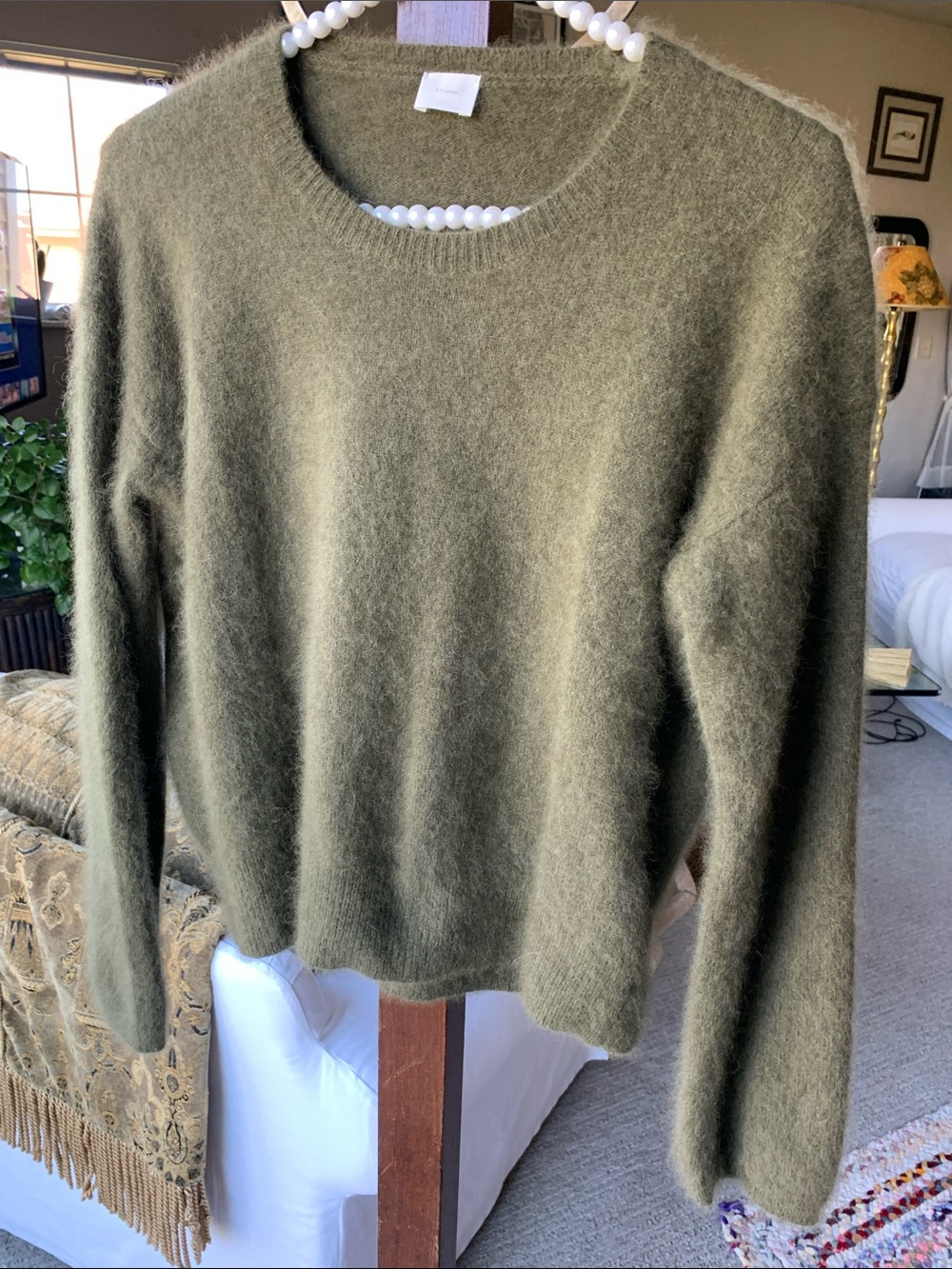 C.T. Plage Crew all Wool Sweater Size 38